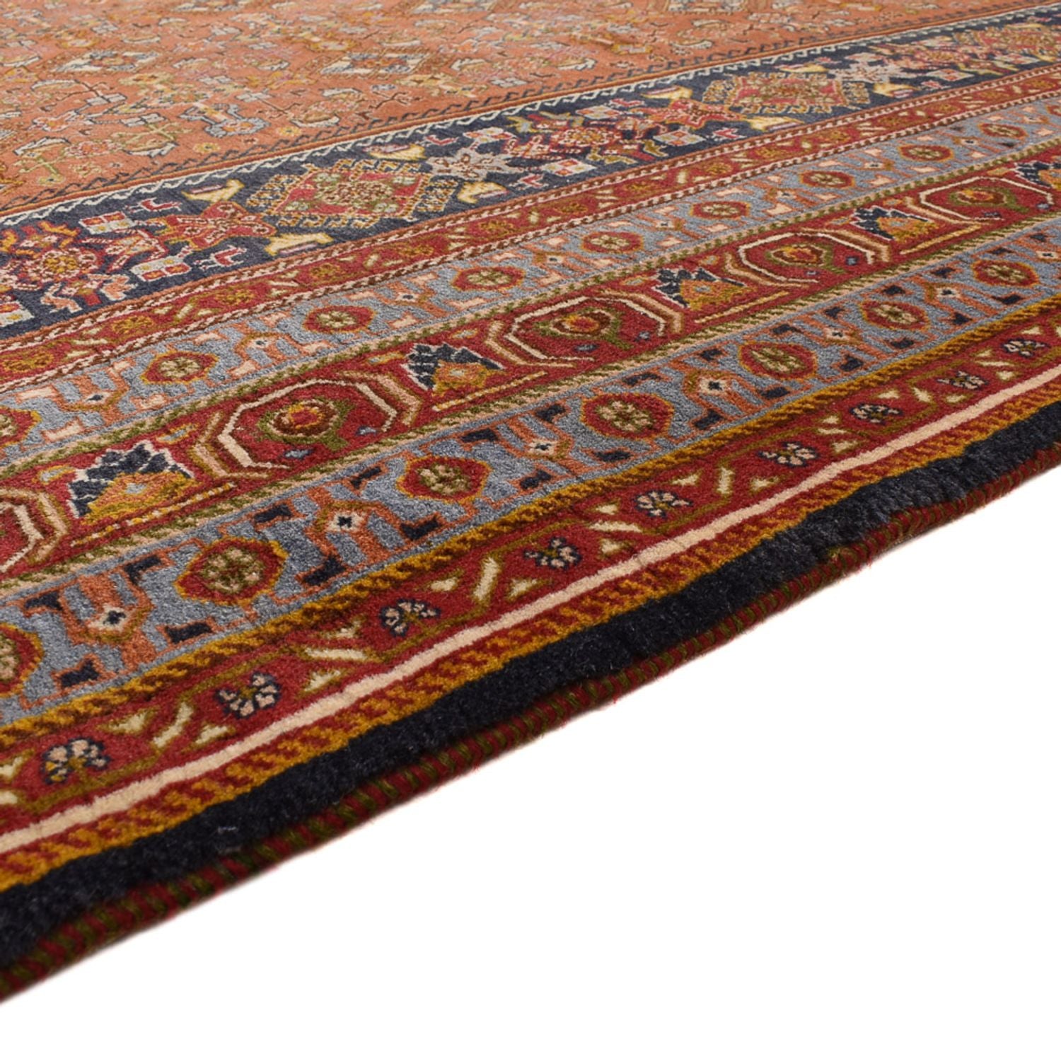 Gabbeh-tæppe - Kashkuli Persisk - 343 x 254 cm - lysrød