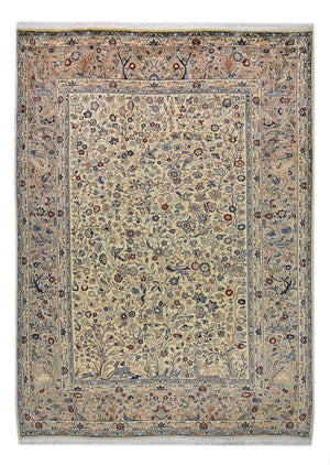 Persisk tæppe - Keshan - 352 x 249 cm - sand