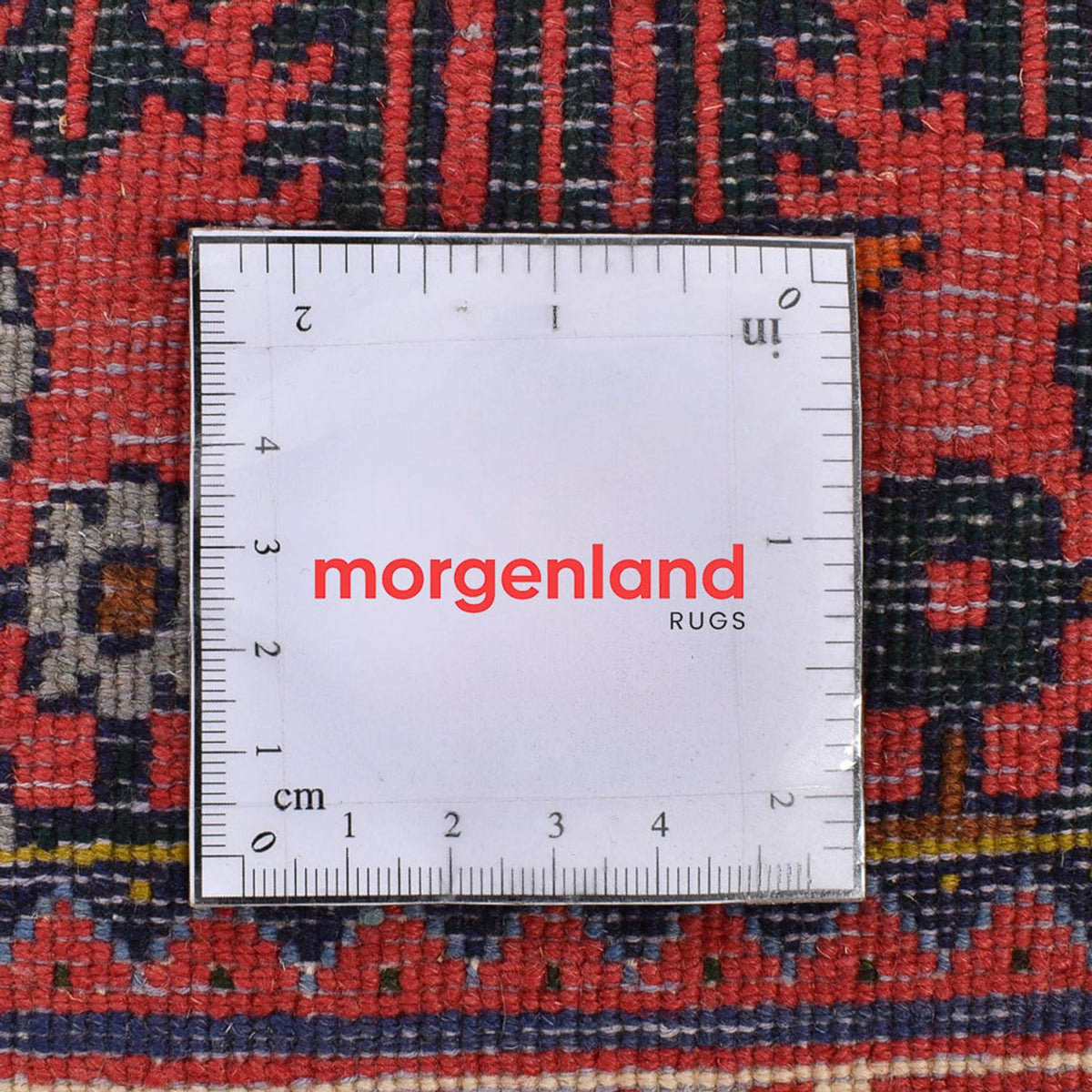 Persisk tæppe - Nomadisk - 156 x 115 cm - lysrød