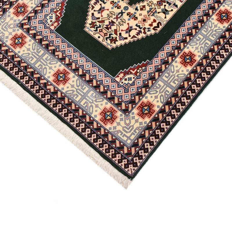 Løber Persisk tæppe - Tabriz - Royal - 202 x 74 cm - mørkeblå