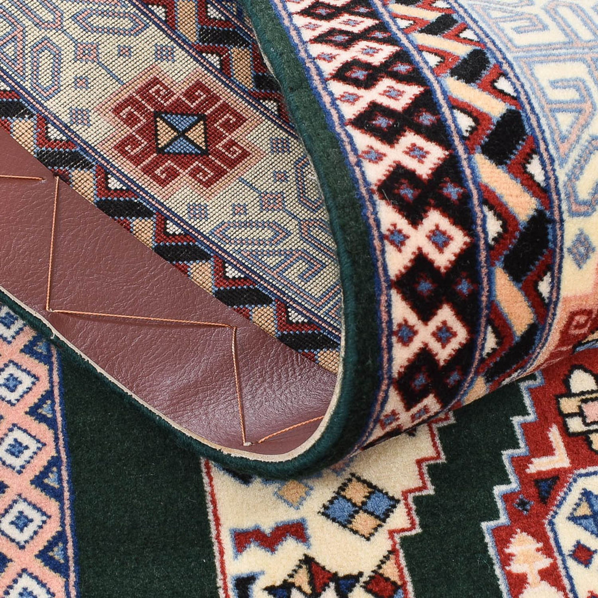 Løber Persisk tæppe - Tabriz - Royal - 202 x 74 cm - mørkeblå