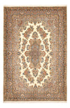 Rafsanjan Tæppe 205x309cm - Persisk tæppe - Rektangulær / Mørk beige / 205 x 309 cm Rektangulær