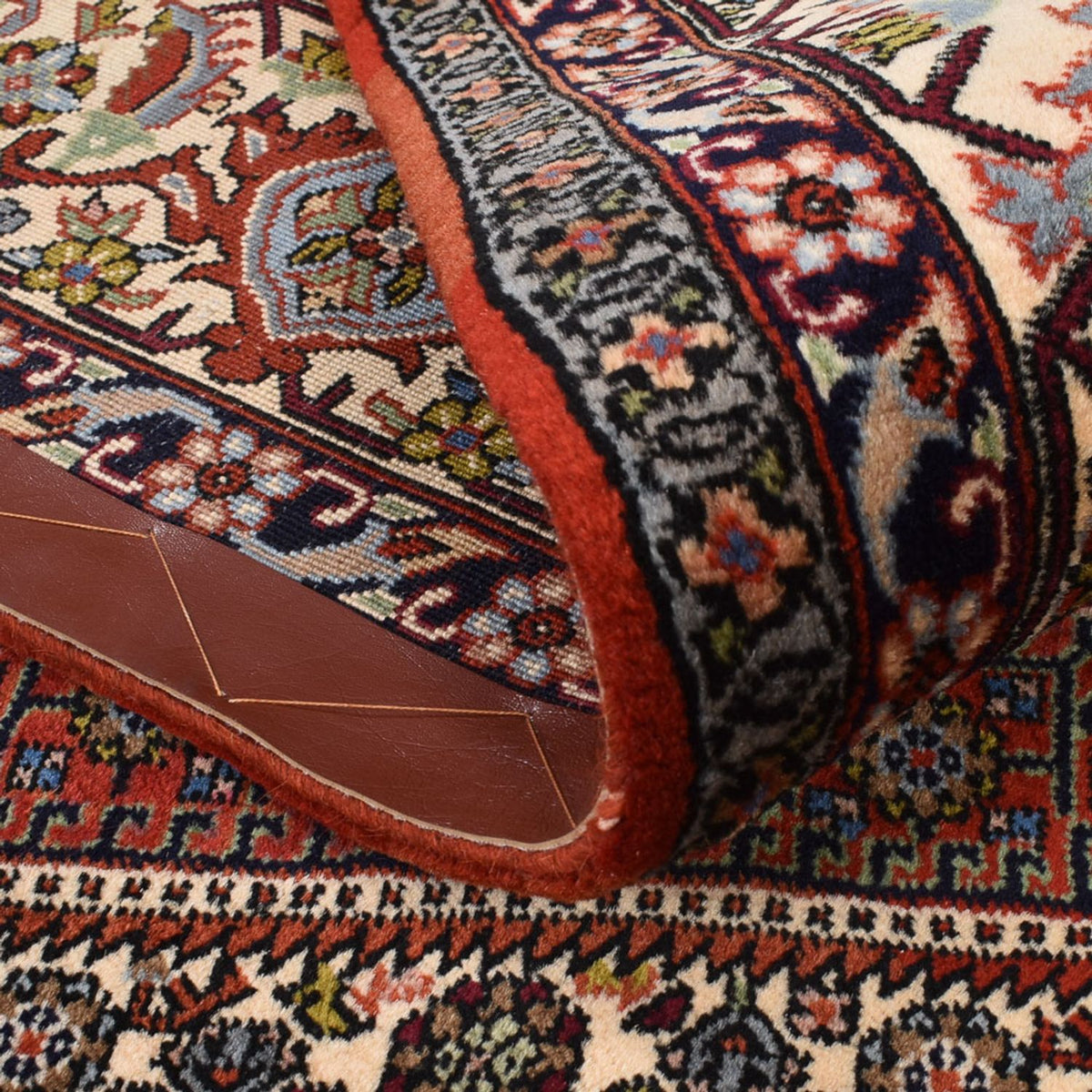 Persisk tæppe - Bijar - 222 x 138 cm - rust