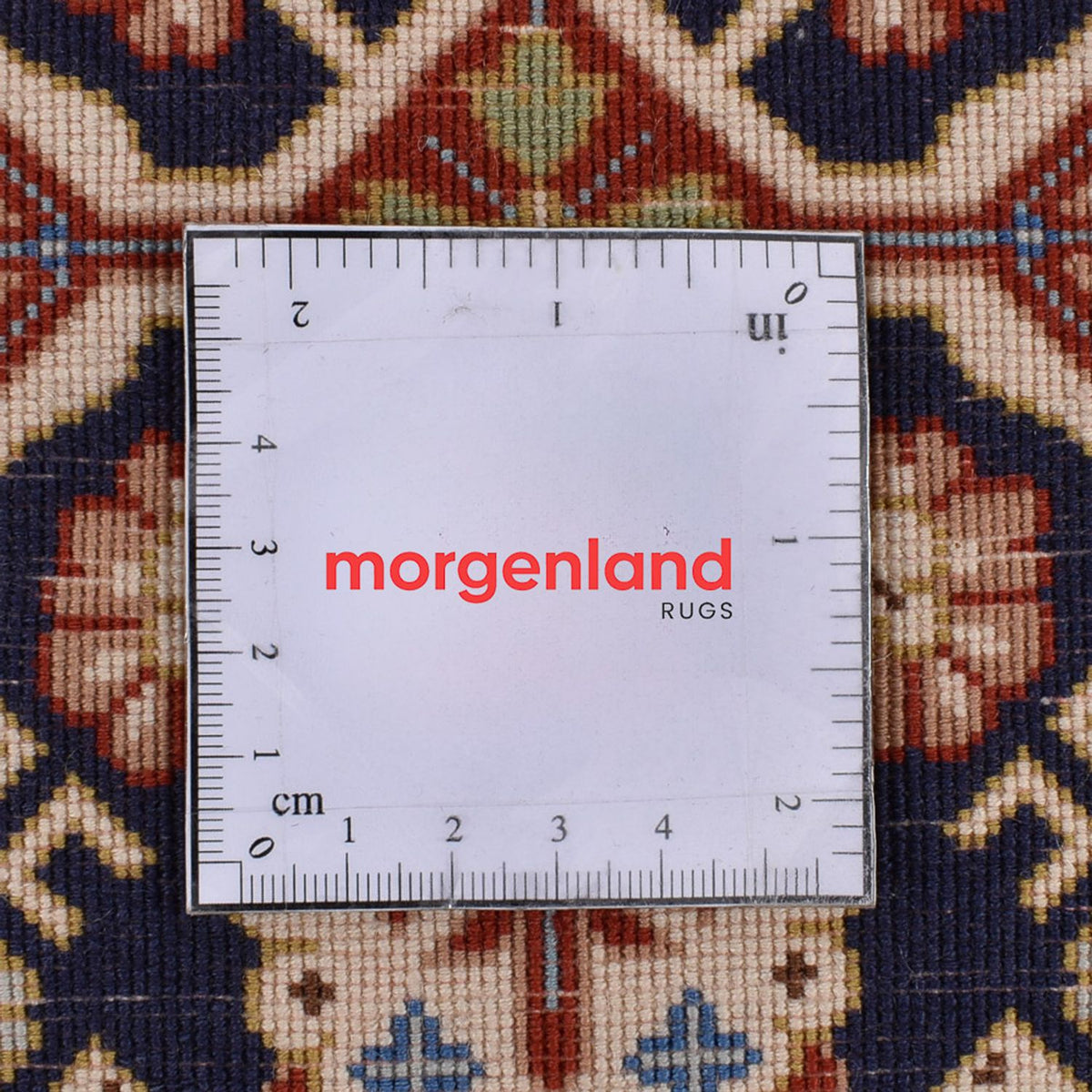 Løber Persisk tæppe - Ghom - Royal - 195 x 51 cm - mørk beige