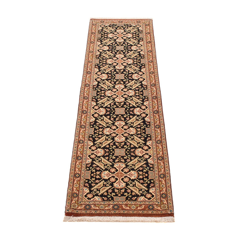 Løber Persisk tæppe - Ghom - Royal - 200 x 51 cm - mørk beige