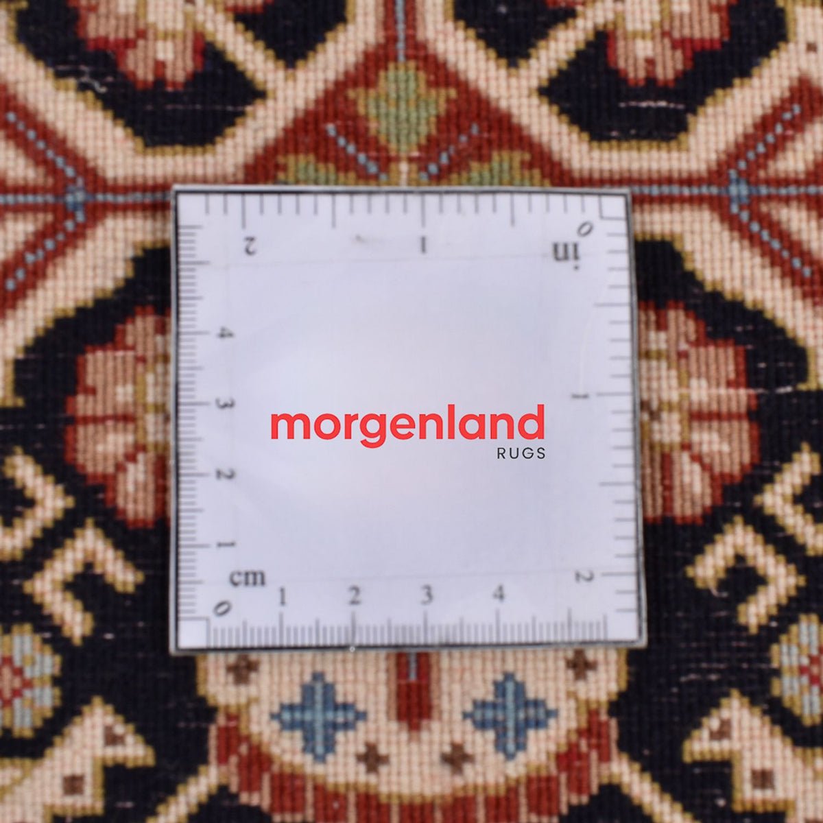 Løber Persisk tæppe - Ghom - Royal - 200 x 51 cm - mørk beige