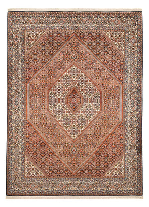 Persisk tæppe - Bijar - 244 x 182 cm - rust
