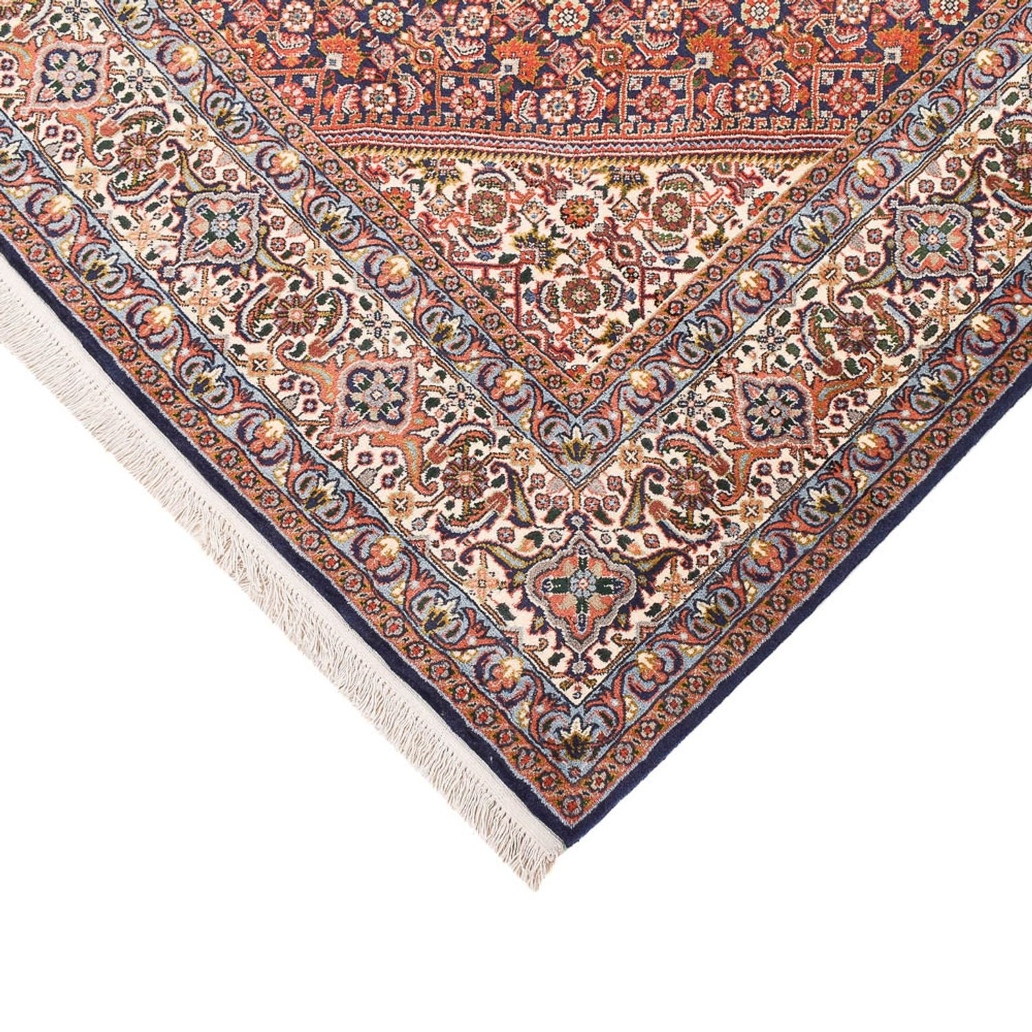 Persisk tæppe - Bijar - 244 x 182 cm - rust
