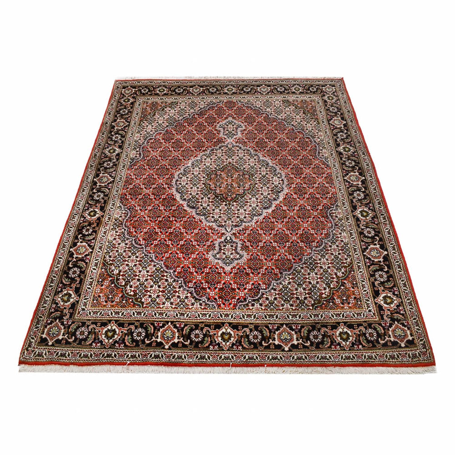 Persisk tæppe - Tabriz - Royal - 203 x 153 cm - rust