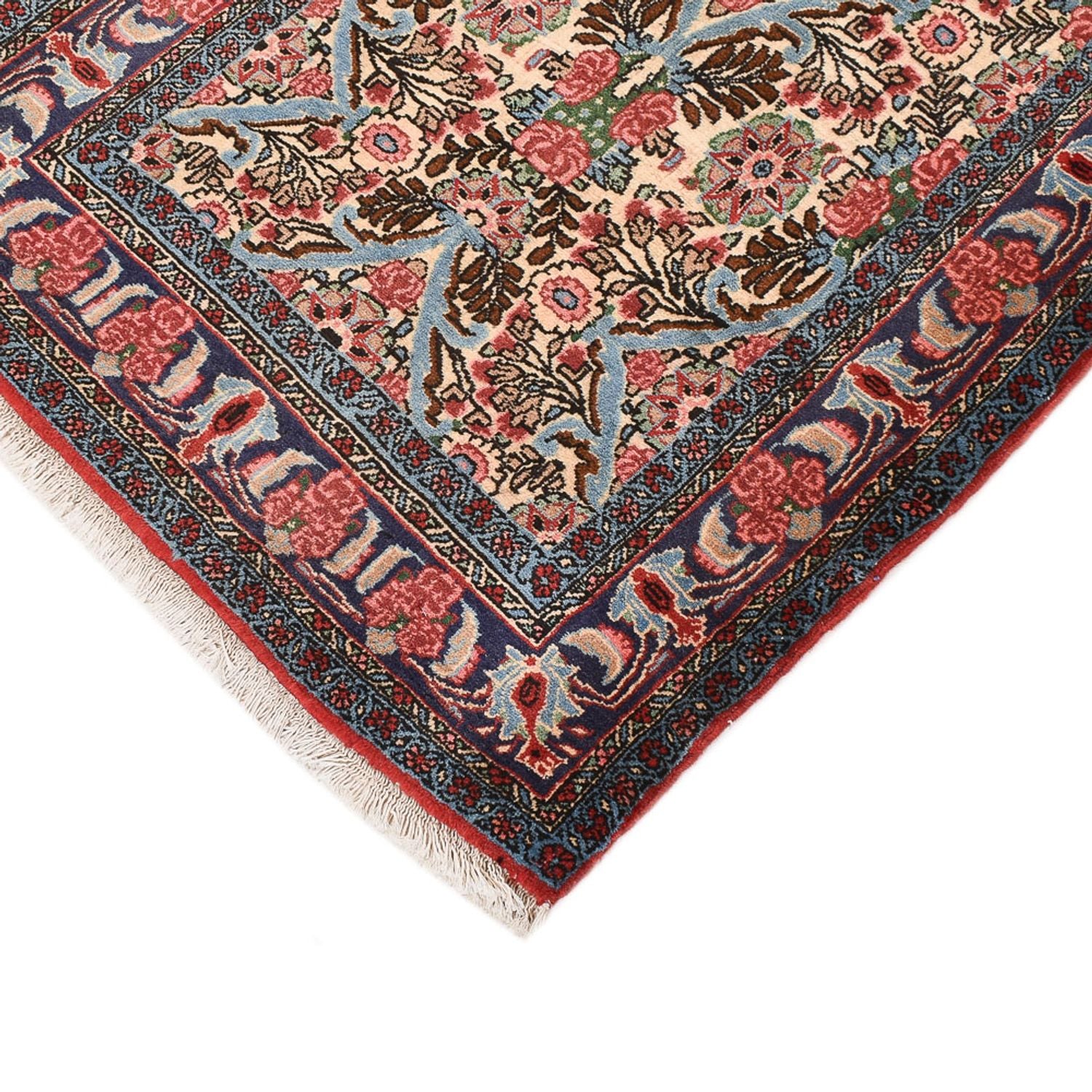 Løber Persisk tæppe - Bijar - 375 x 83 cm - beige