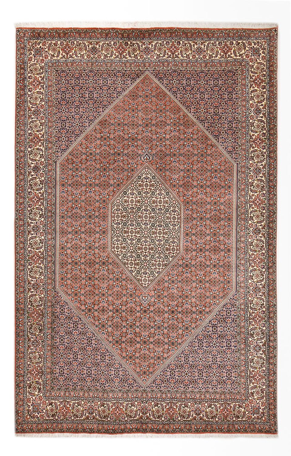 Persisk tæppe - Bijar - 297 x 197 cm - rust
