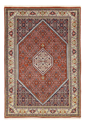 Persisk tæppe - Bijar - 203 x 135 cm - rust