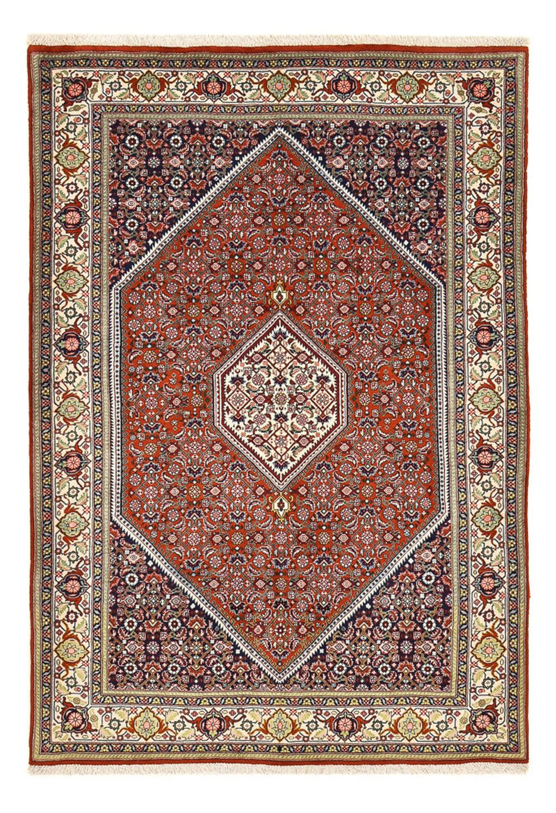 Persisk tæppe - Bijar - 203 x 135 cm - rust