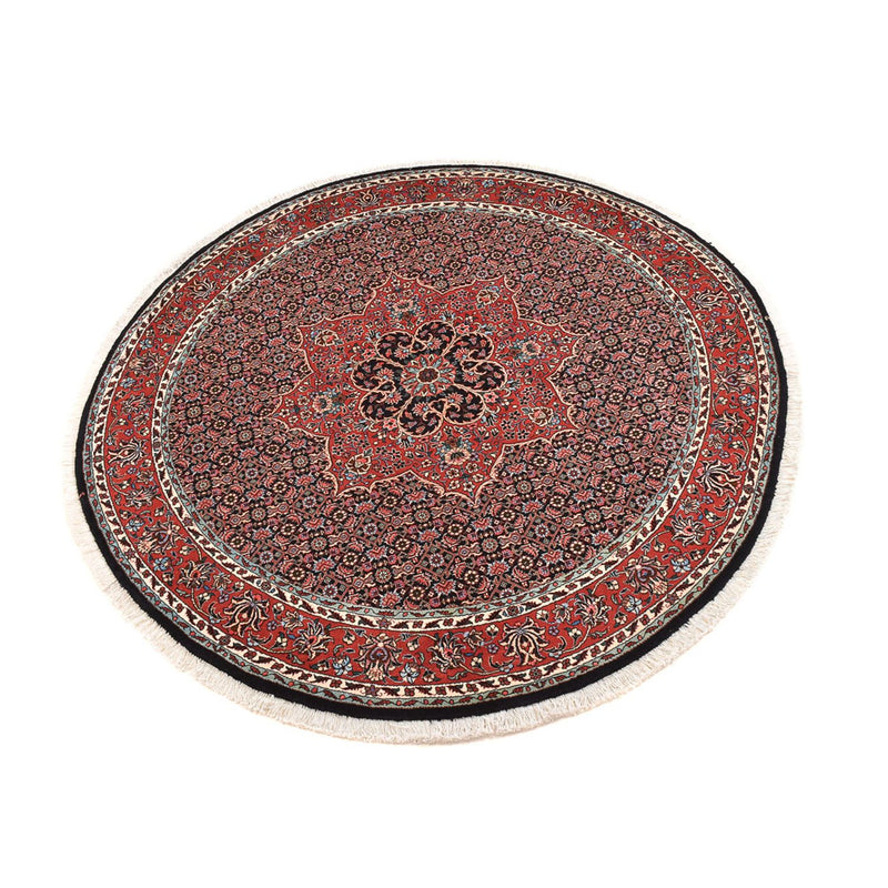Persisk tæppe - Bijar rundt  - 150 x 150 cm - rust