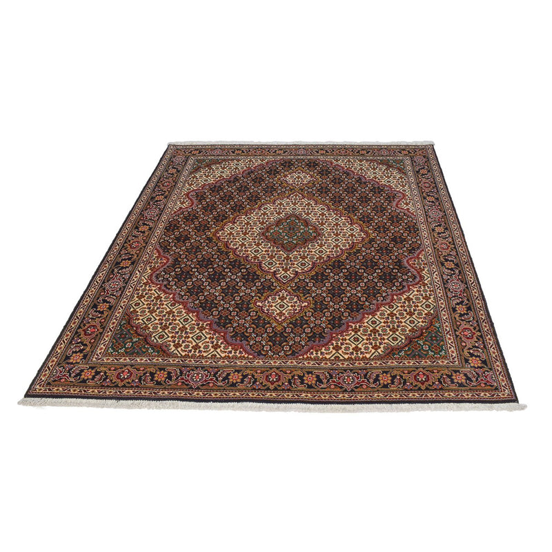 Persisk tæppe - Tabriz - Royal - 201 x 150 cm - brun