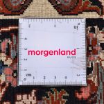 Persisk tæppe - Bijar - 295 x 202 cm - lysrød