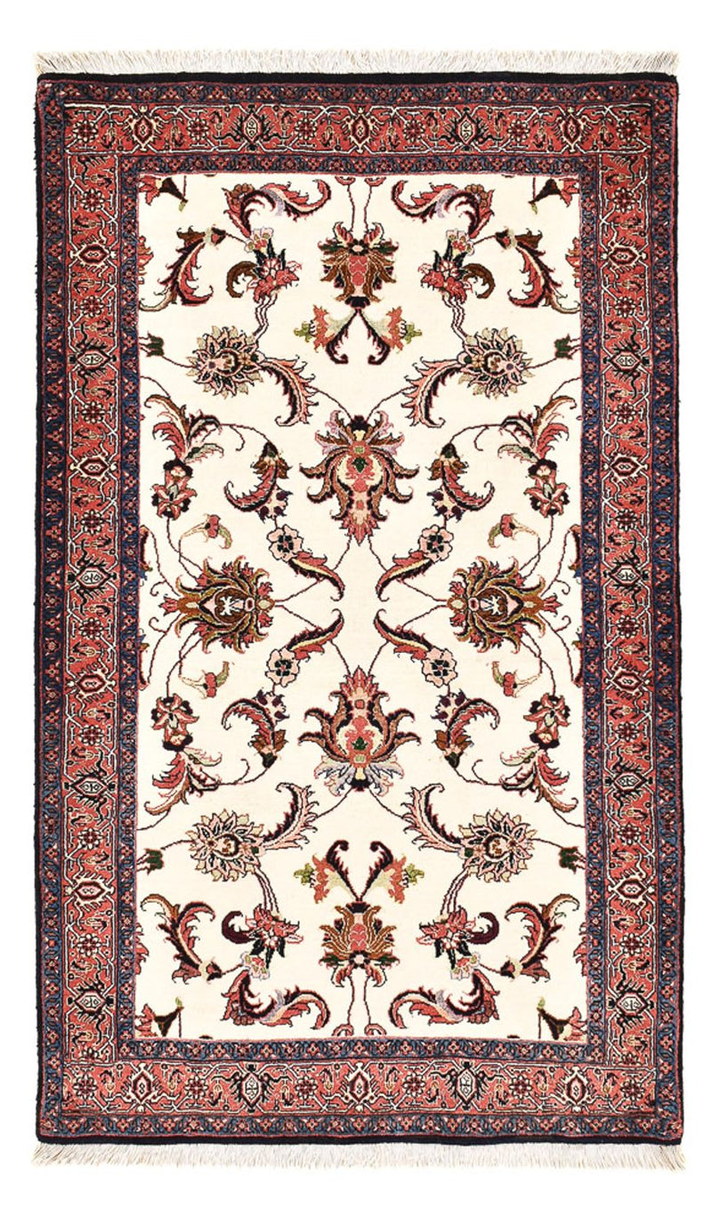 Persisk tæppe - Bijar - 138 x 79 cm - creme