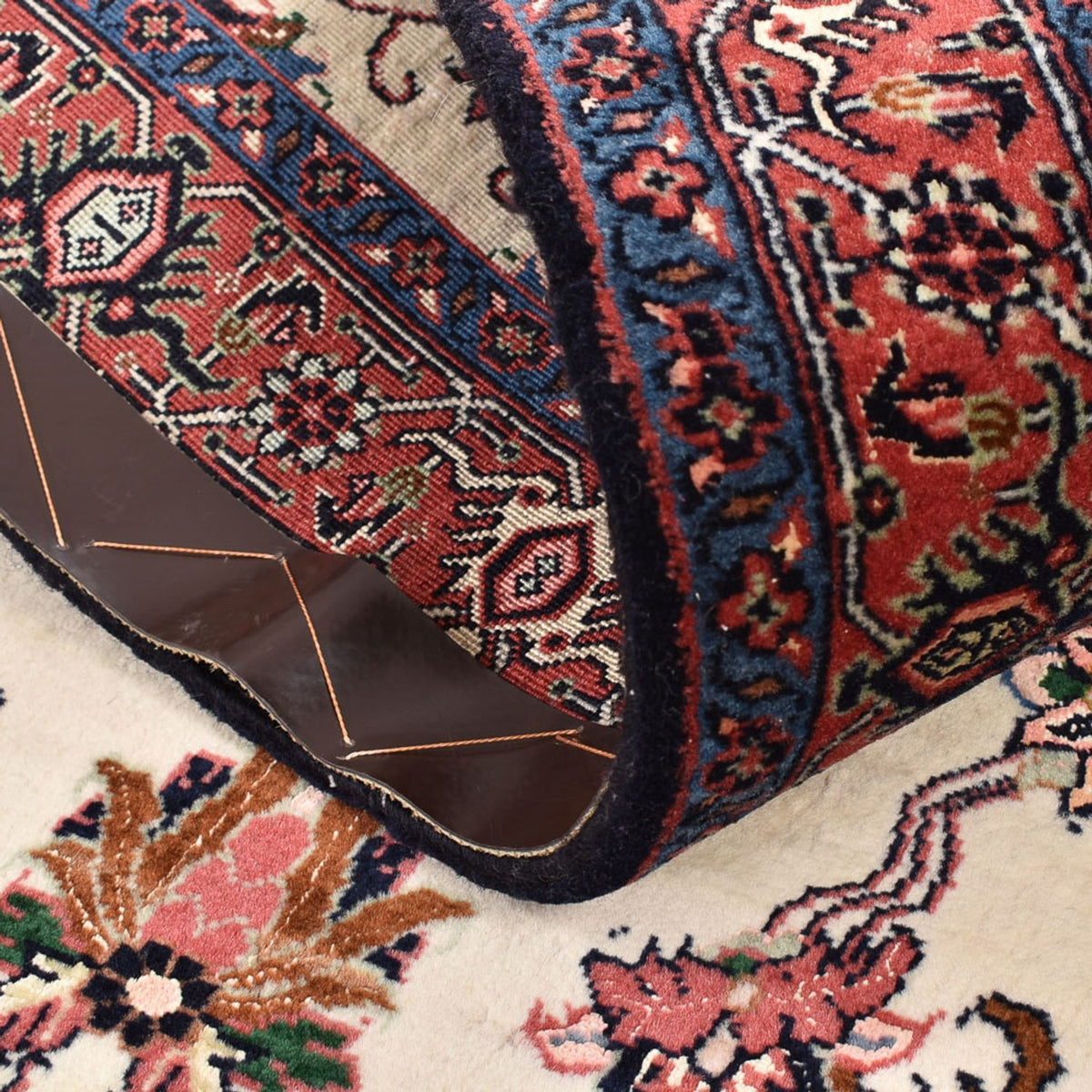 Persisk tæppe - Bijar - 138 x 79 cm - creme