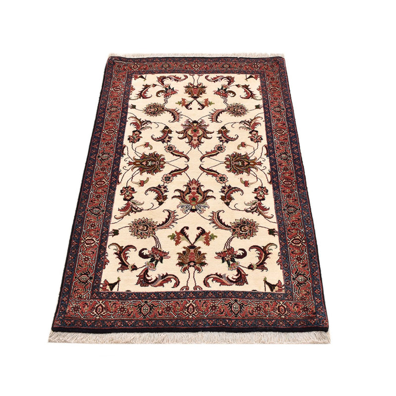 Persisk tæppe - Bijar - 138 x 79 cm - creme