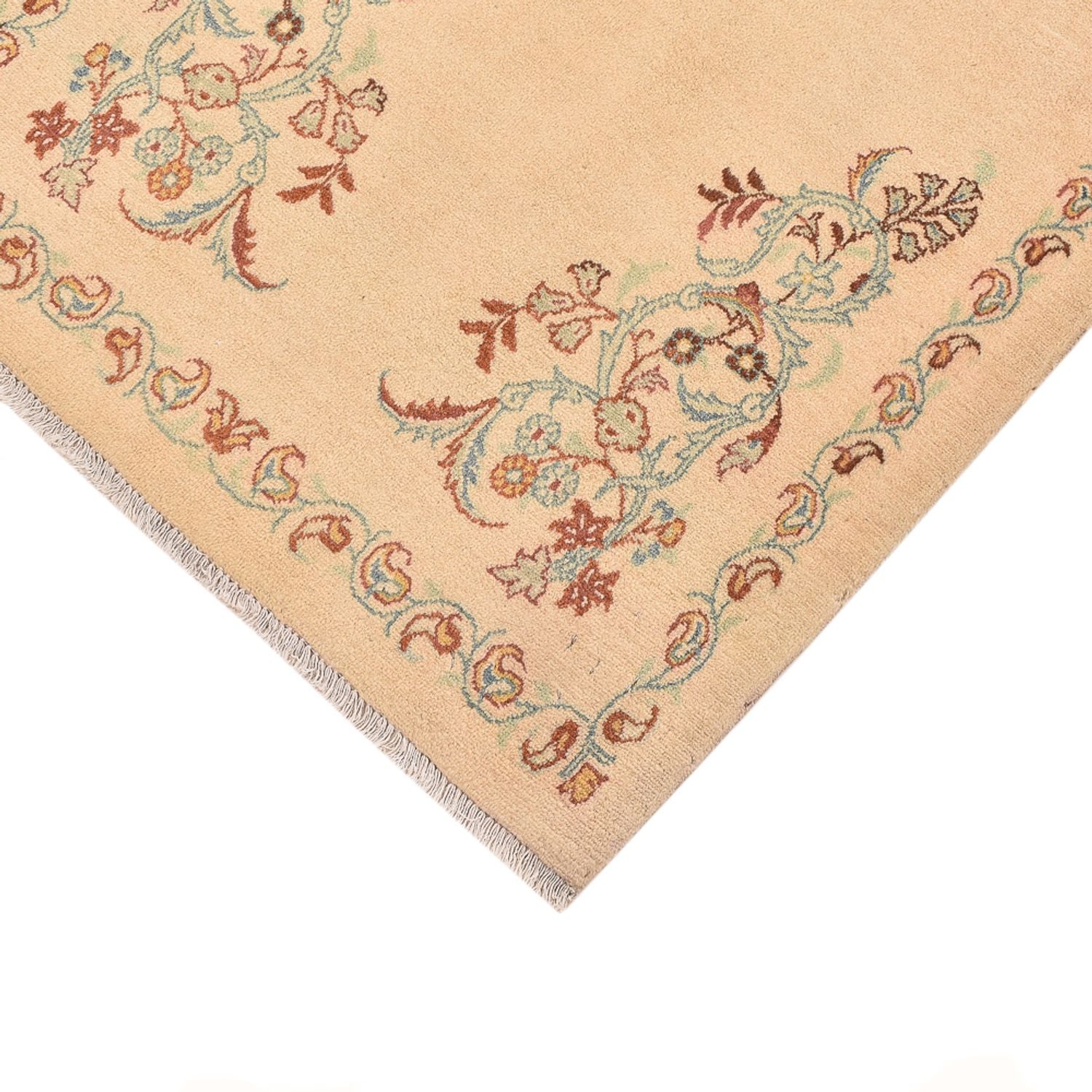 Persisk tæppe - Keshan - 158 x 75 cm - beige