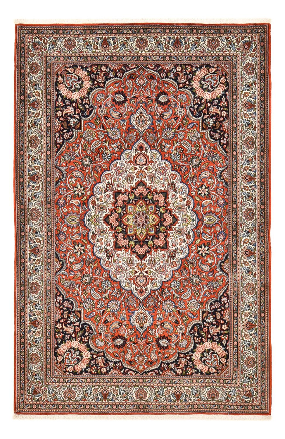Persisk tæppe - Nomadisk - 231 x 155 cm - rød