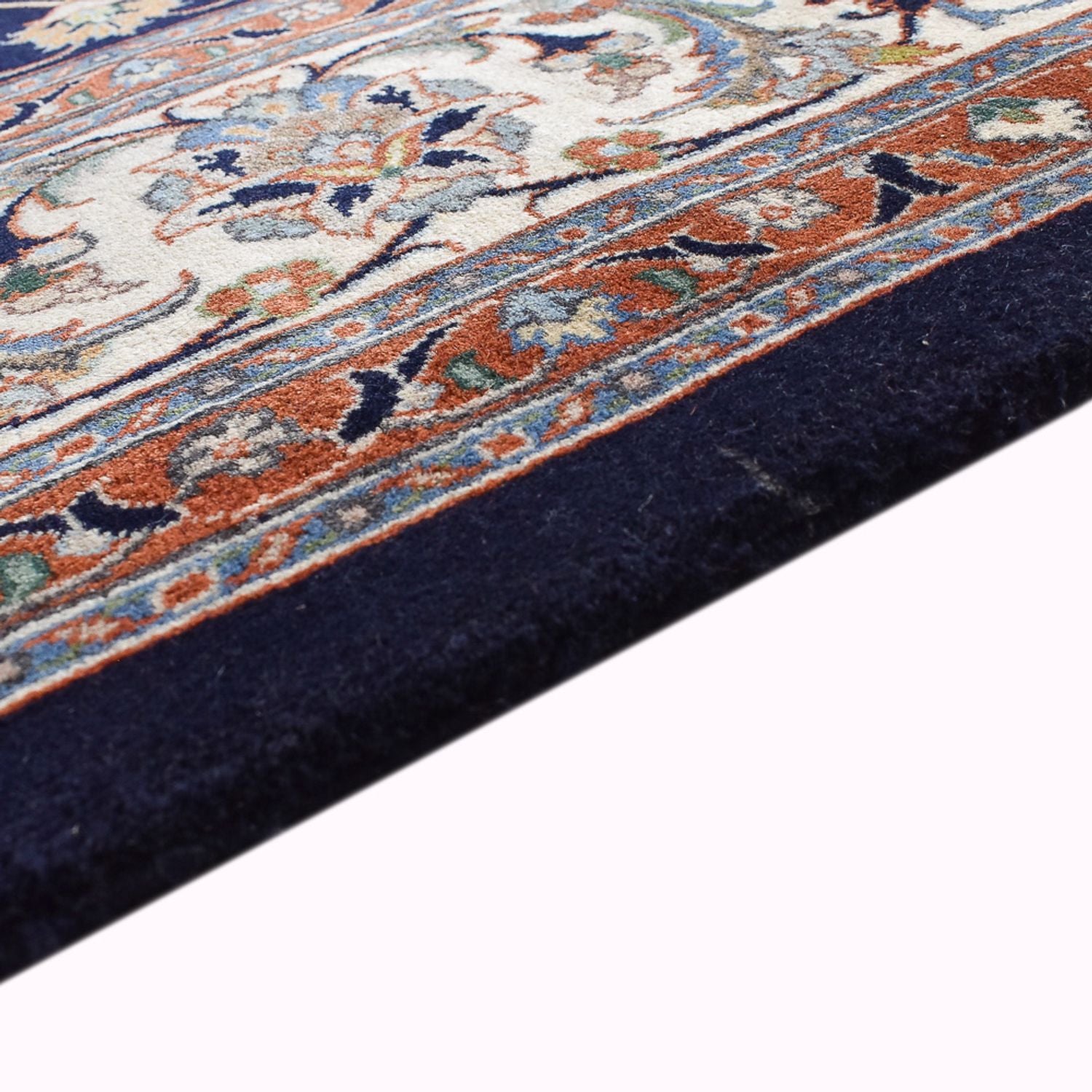 Persisk tæppe - Classic - Royal - 341 x 252 cm - mørkeblå
