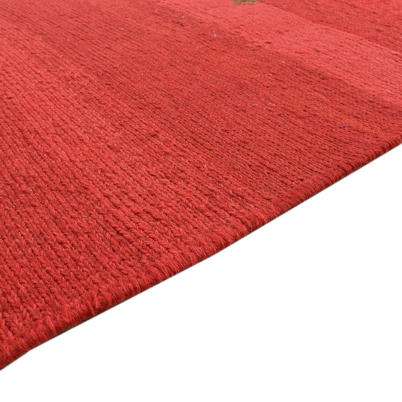 Gabbeh-tæppe - Persisk - 227 x 174 cm - rød