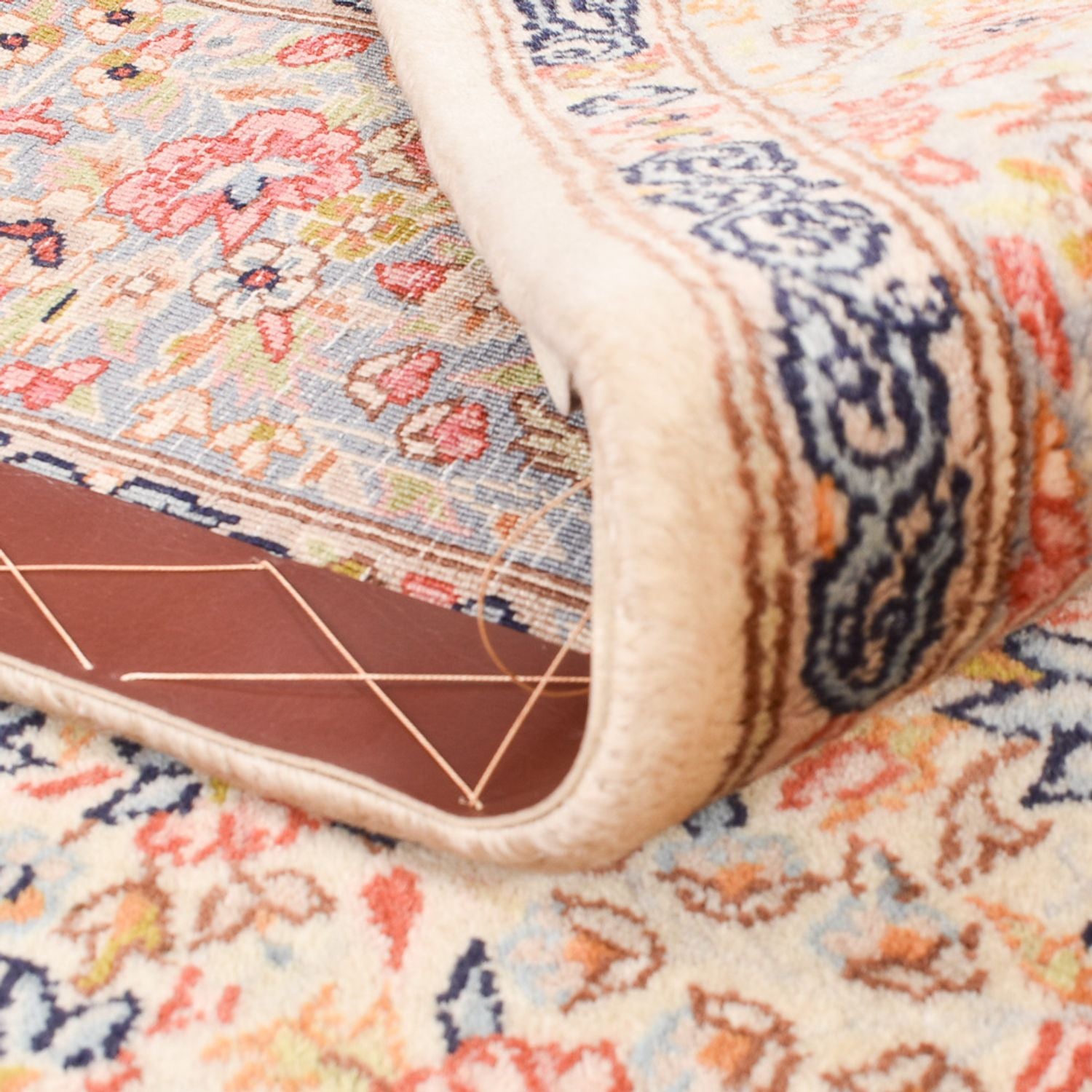 Persisk tæppe - Royal - 217 x 149 cm - lys beige