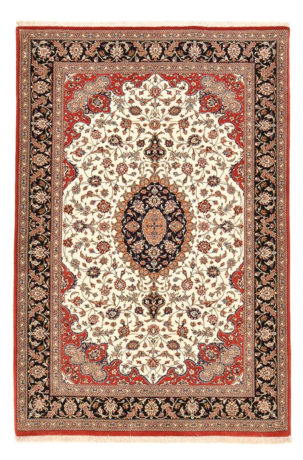 Persisk tæppe - Ghom - Royal - 207 x 134 cm - flerfarvet