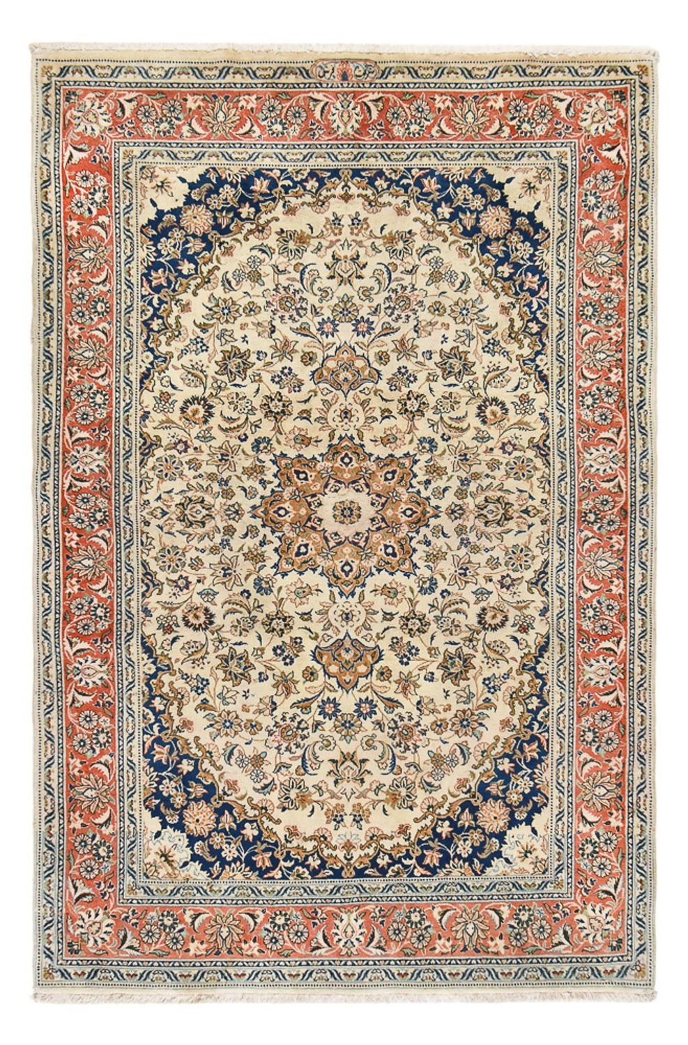 Persisk tæppe - Royal - 209 x 137 cm - sand
