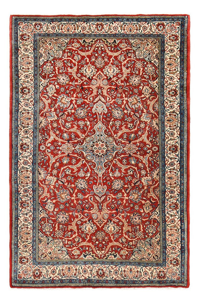 Sarouk Tæppe 135x205cm - Persisk tæppe - rød