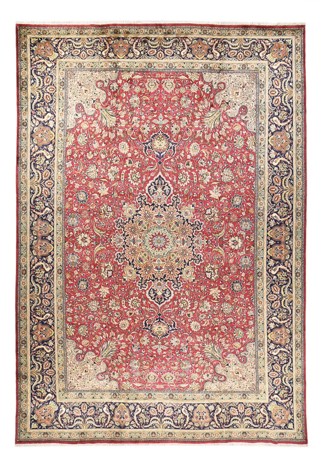 Persisk tæppe - Tabriz - Royal - 508 x 343 cm - rød