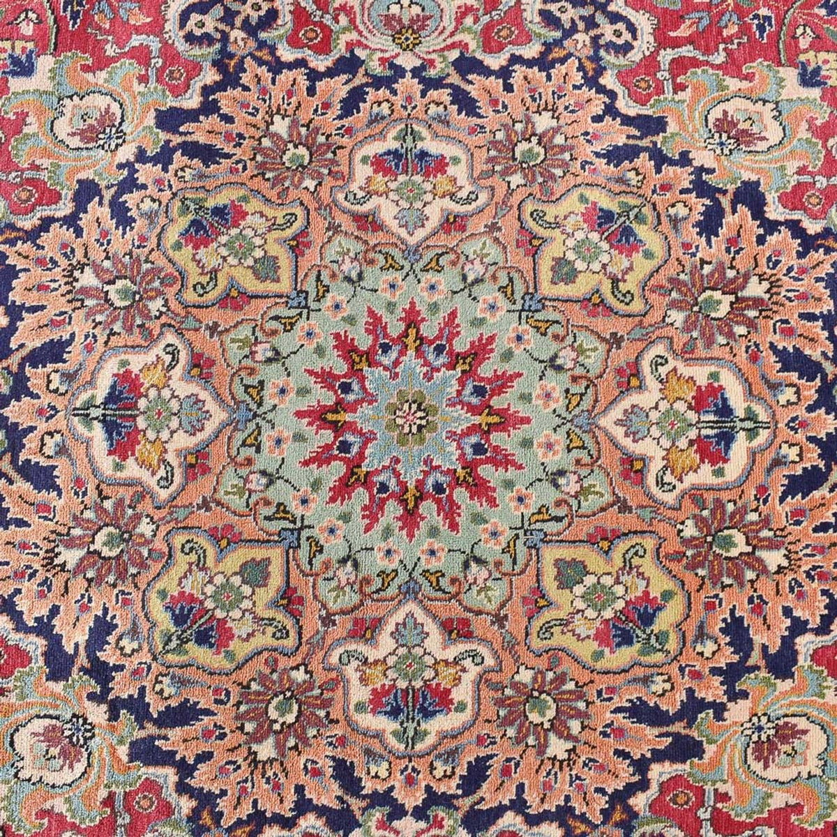 Persisk tæppe - Tabriz - Royal - 508 x 343 cm - rød
