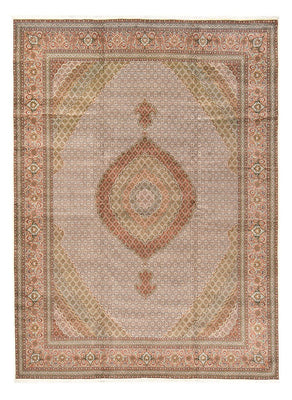 Persisk tæppe - Tabriz - Royal - 500 x 356 cm - mørk beige