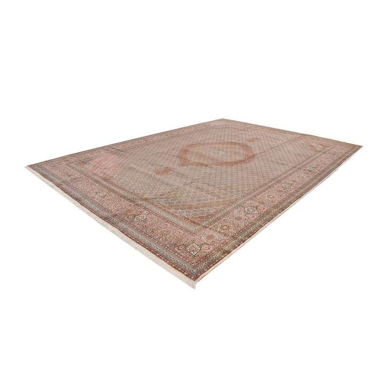 Persisk tæppe - Tabriz - Royal - 500 x 356 cm - mørk beige
