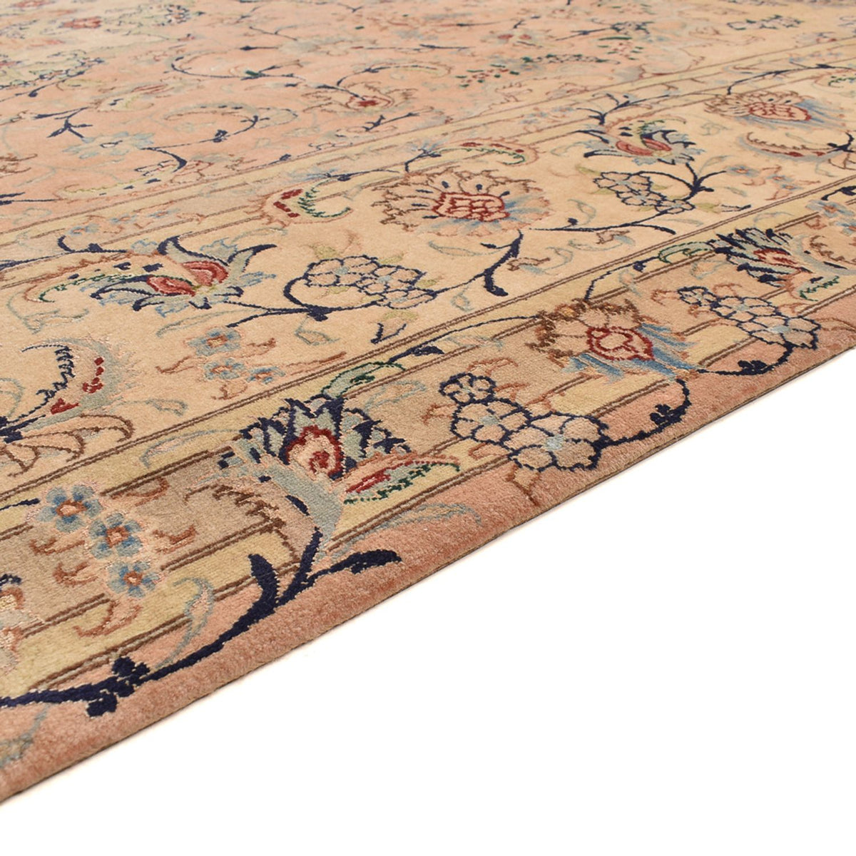 Persisk tæppe - Tabriz - Royal - 367 x 258 cm - mørk beige