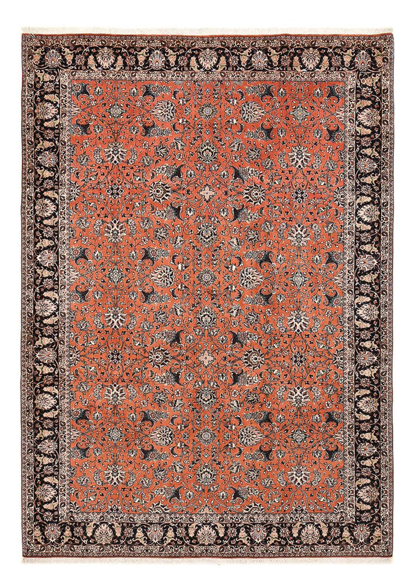 Persisk tæppe - Bijar - 294 x 206 cm - lysrød