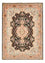 Persisk tæppe - Tabriz - Royal - 210 x 151 cm - mørkeblå