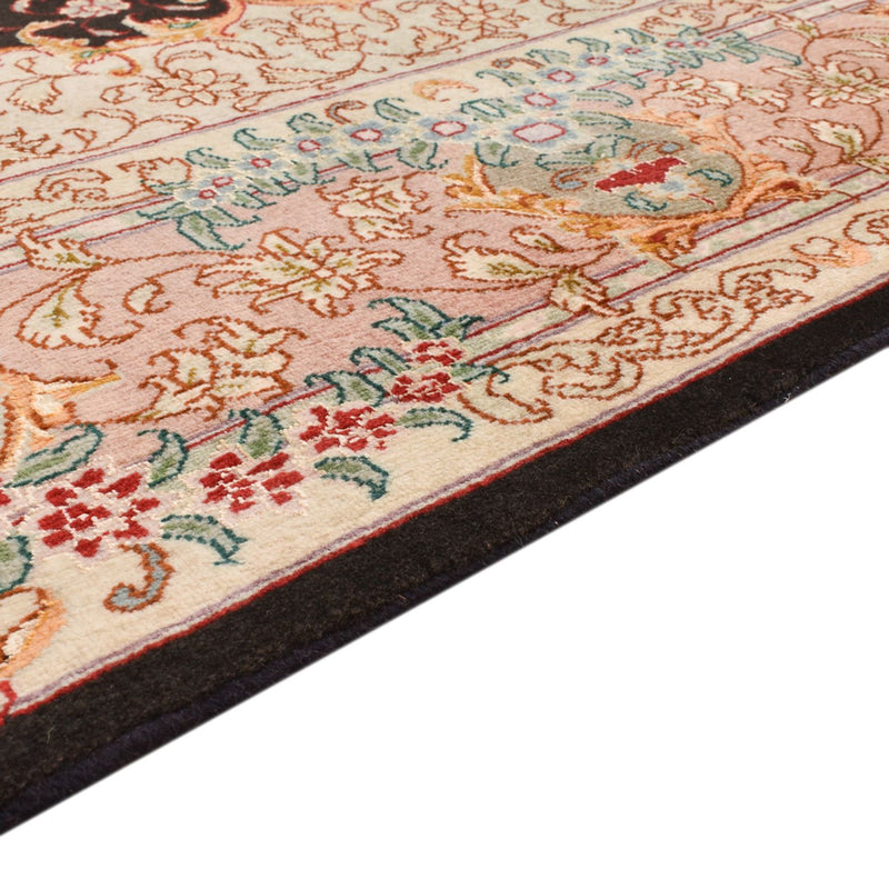 Persisk tæppe - Tabriz - Royal - 210 x 151 cm - mørkeblå