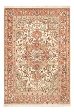 Persisk tæppe - Tabriz - Royal - 159 x 102 cm - lysrød