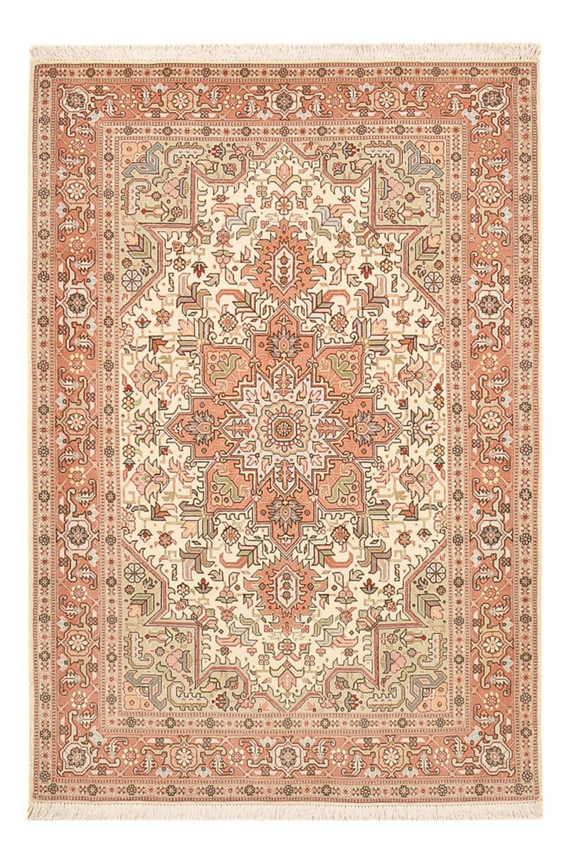 Persisk tæppe - Tabriz - Royal - 159 x 102 cm - lysrød