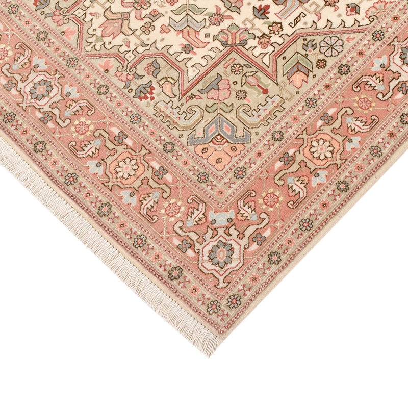 Persisk tæppe - Tabriz - Royal - 159 x 102 cm - lysrød