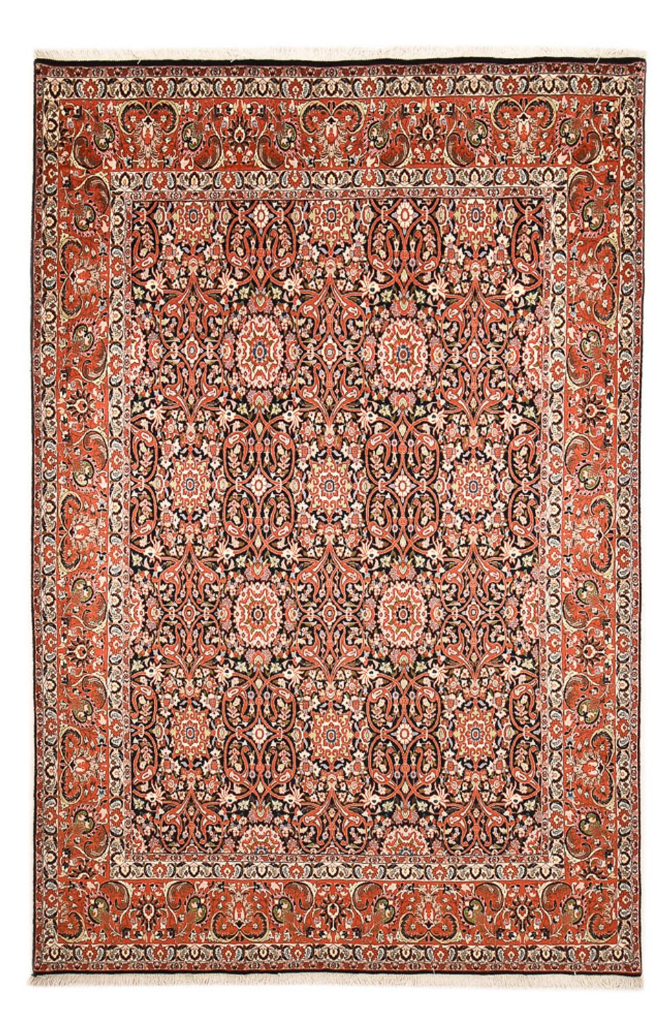 Persisk tæppe - Bijar - 300 x 198 cm - rust
