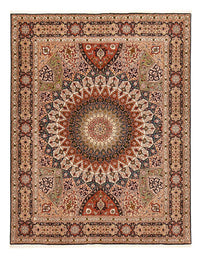 Persisk tæppe - Tabriz - Royal - 260 x 205 cm - mørk beige