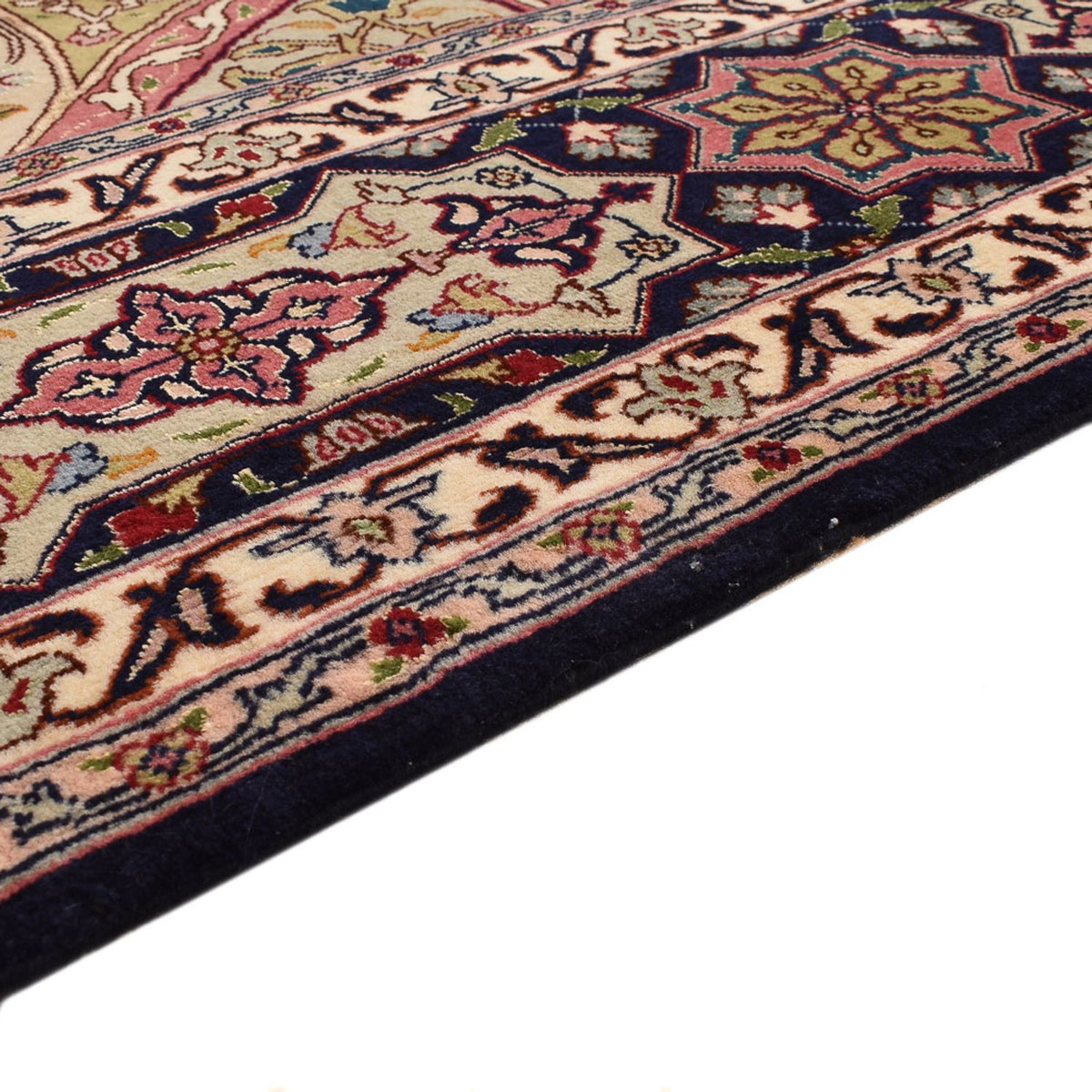 Persisk tæppe - Tabriz - Royal - 250 x 208 cm - mørk beige