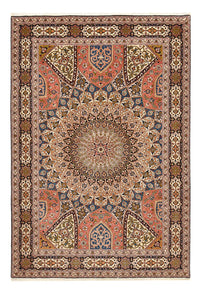 Persisk tæppe - Tabriz - Royal - 250 x 170 cm - mørk beige