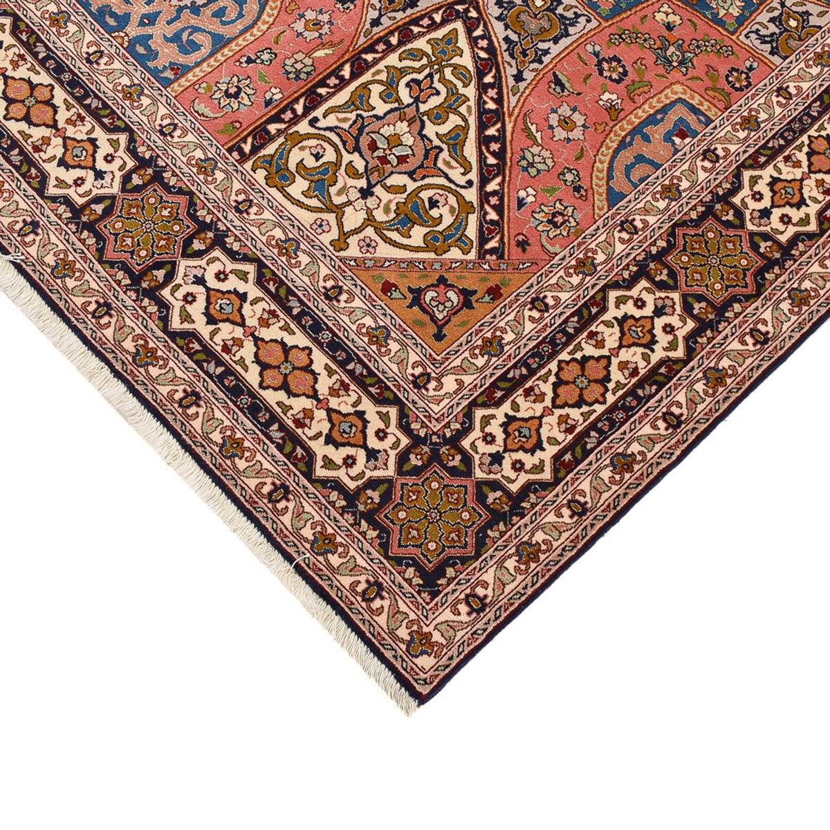 Persisk tæppe - Tabriz - Royal - 250 x 170 cm - mørk beige