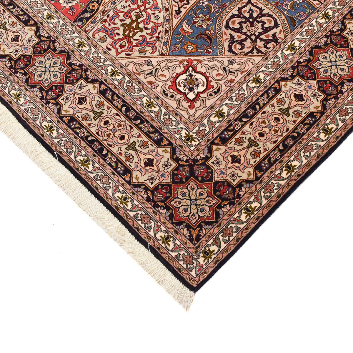 Persisk tæppe - Tabriz - Royal - 255 x 205 cm - mørk beige