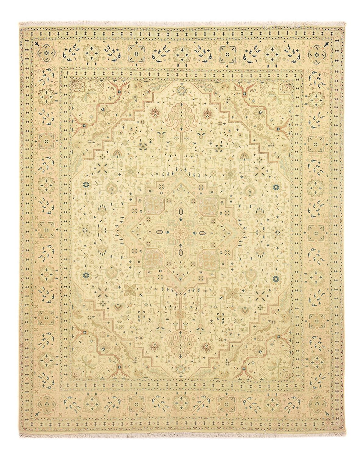 Persisk tæppe - Tabriz - Royal - 257 x 202 cm - sand