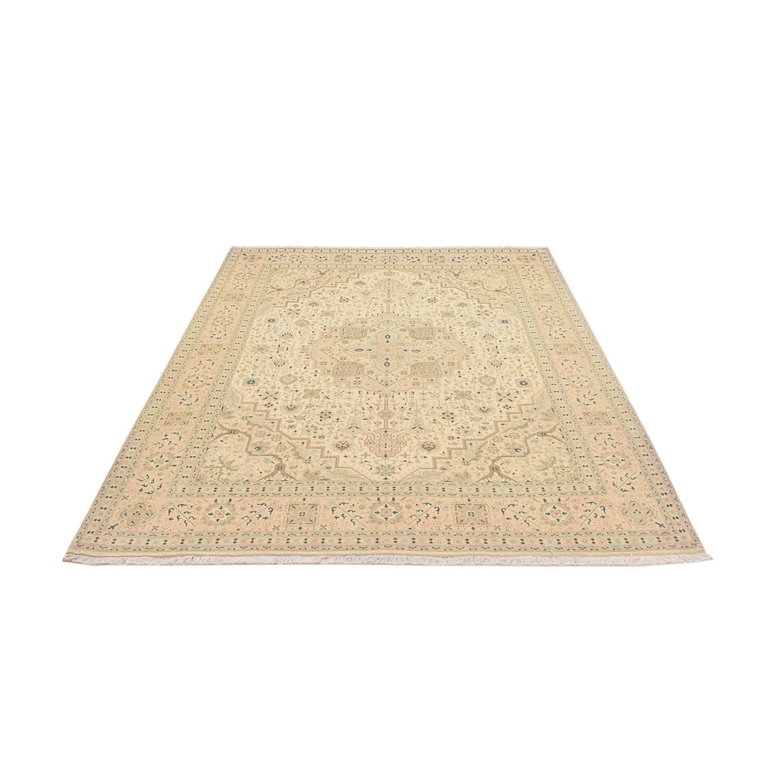 Persisk tæppe - Tabriz - Royal - 257 x 202 cm - sand